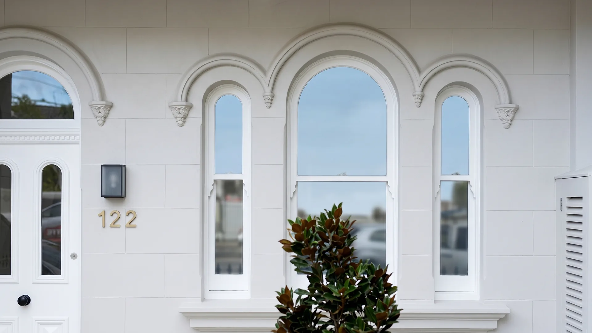 Paddington Street, Paddington - facade detail 2